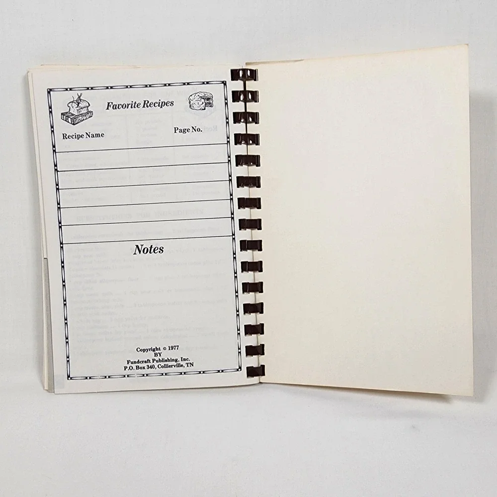 VINTAGE 1985 Truckee River Baptist Association‎ NV Cookbook Cooking with Grace